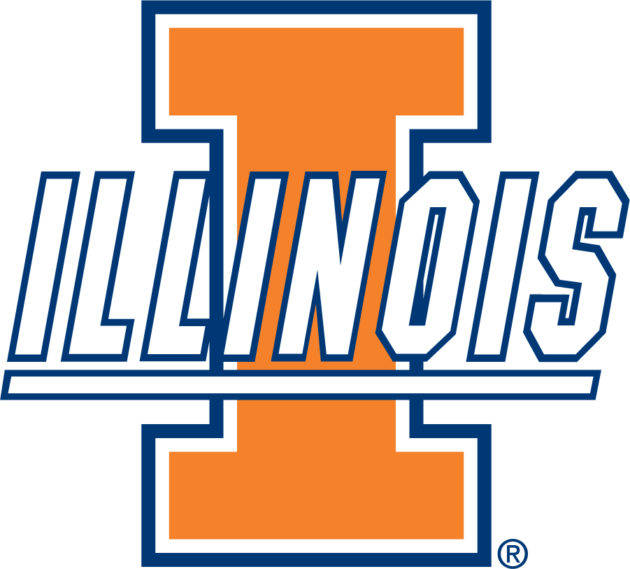Illinois Fighting Illini 1995-2014 Secondary Logo v2 DIY iron on transfer (heat transfer)